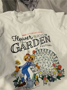 Disney White Flower & Garden Festival 2025 shirt